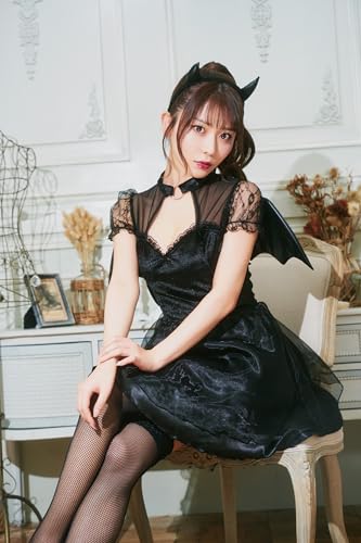 コスプレ ノワールデビル レディース ブラック 9枚目