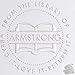 Personalized Custom Library Book Embosser - The Library of Embosser Seal Stamp