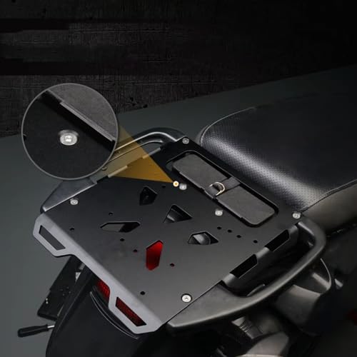 Porte bagages moto pour KLR650 2008-2018 kit plaque de support arrière - 4