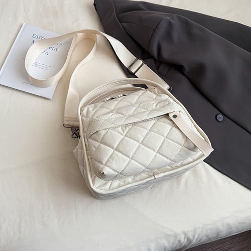 Sac à bandoulière matelassé chic et léger avec sangle réglable - 4