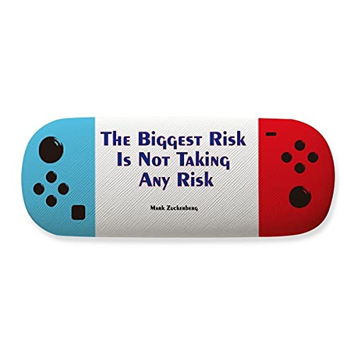 Étui à lunettes de vue original The Biggest Risk étui rigide anti-rayures