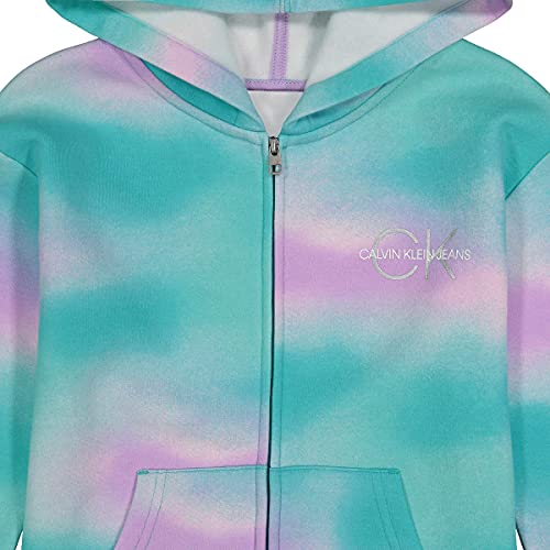 Calvin Klein Youthful Hoodies - Aqua Sky Large3