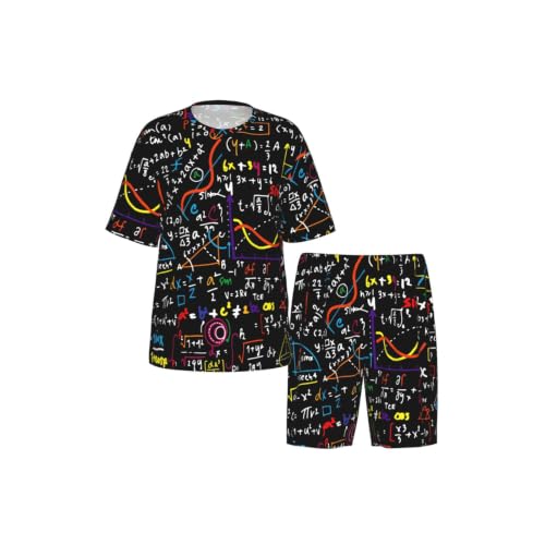 Pyjama formule mathématique extensible contre la chaleur nocturne