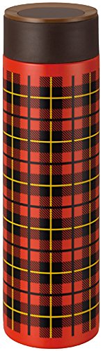 ピーコック ステンレスボトル 【マグタイプ】 0.5L トラッドチェックレッド FJK-50