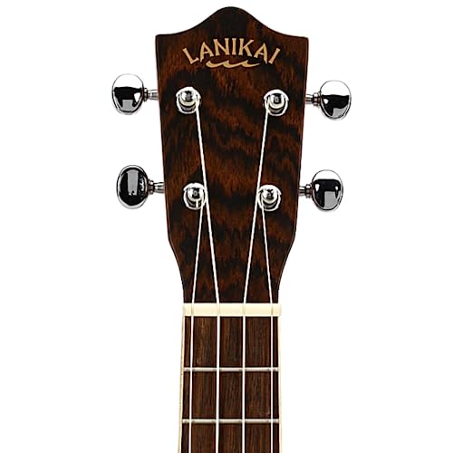 Lanikai FB-CETT 4 String Ukulele, Tenor Thin Line Cutaway Acoustic Electric Ukulele thumb #6