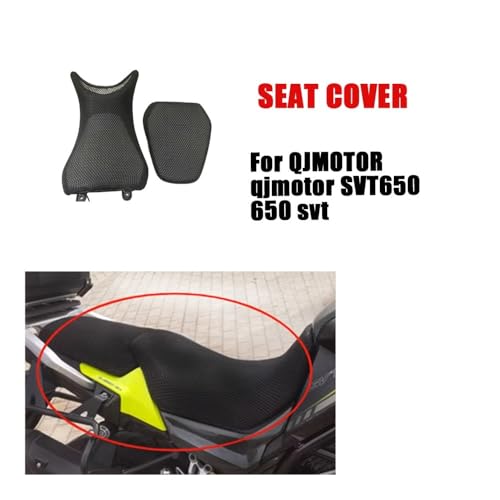 Funda de sillín para motocicleta QJMOTOR SVT650 protector antideslizante 2