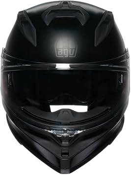 AGV K7 Motosiklet Kask  Kapal  Kask Mono Matt Black L