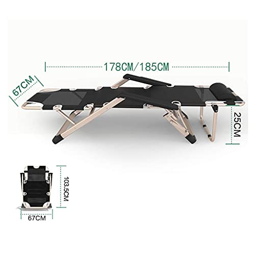 Transat pliable super robuste et fauteuil inclinable multiposition de jardin
