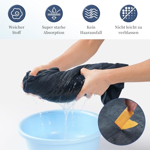 Serviette de bain femme ajustable avec boutons et poches en microfibre - 6