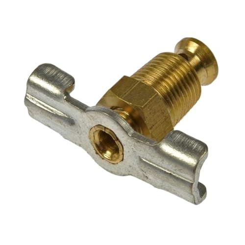 lichengshangwu for Buick for Electra 7.5L 1975-1976 & 5.7L 1976 1978-1985 & 6.6L 1977-1979 & 4.1L 1980-1984 & 5.0L 1981-1985 Radiator Drain Petcock Brass 96445DN