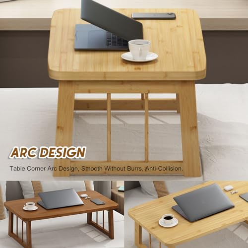 Table basse multifonctionnelle table tatami d'appoint portable bois - 6