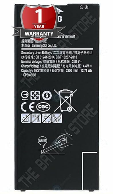 Image of THE BATTERY STORE Original EB-BG610ABE Battery for Samsung Galaxy J6 Plus / J4 Plus / J6+ / J4+ / On 7 2016 / J7 Prime / J7 Max /SM-G615F Galaxy On Next Battery with 1 Year warrenty**** (PPP2489)
