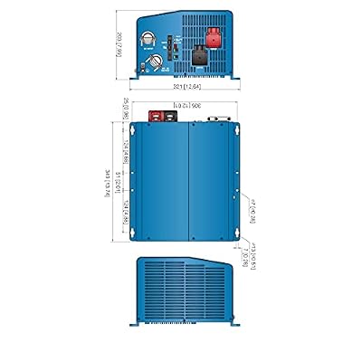 SL-2000-112 Low Frequency Pure Sine Wave Bidirectional Inverter/Charger with Transfer Switch 120VAC 12VDC 2000W