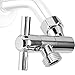 Space Saving Shower Head Extender Steel 360 Degree Rotate Adapters Tool Easy Installation 0.5 Thread Easy Mounts for Home Leak Shower Adapters