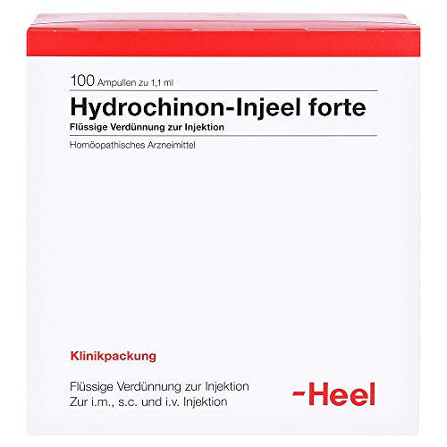Preisvergleich Produktbild HYDROCHINON Injeel forte Ampullen