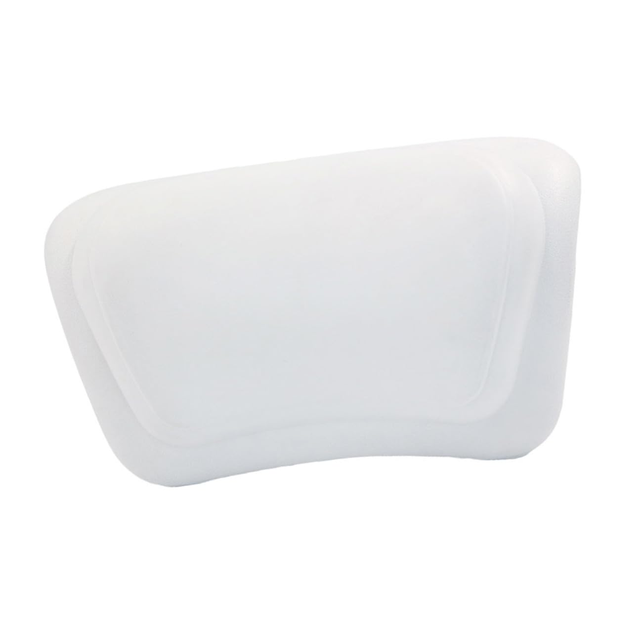 Almohada de Bañera de PU Color Blanco Cojín de Baño para Uso Familiar Cómoda Almohada de SPA para Relajación la Bañera