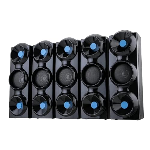 Image of Black Jumbo Home Theatre 5.1 Channel or Wall Mount Satellites. 6 inch subwoofer Multimedia Connectivity Bluetooth,Fm,USB,Aux. Compatible with Smart tv,Laptop,Smart mobiles,Gaming Console etc