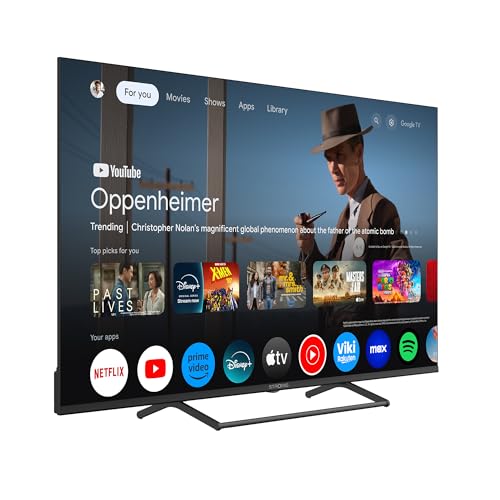 Condividete i contenuti multimediali o fate il mirroring dello schermo da uno smartphone/tablet al televisore Funzioni Bluetooth e Google Assistant Un telecomando intelligente con tasti chiave per accedere più rapidamente alle vostre applicazioni *Netflix è disponibile in alcuni Paesi. È richiesta l'iscrizione allo streaming.