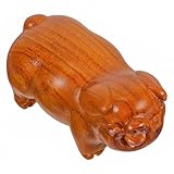 Cochon réaliste : portable et léger, ce cochon en bois est facile à déplacer et à transporter, et offre un bel effet décoratif