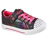 Gore & Strap Lo-Top Tenis con detalles de impresión de estrellas de arcoíris