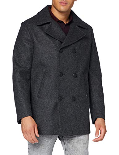 Armor Lux Herren KERMOR Caban Pijacke Caban Homme Kermor, grau meliert, 52 (Herstellergröße: 52)