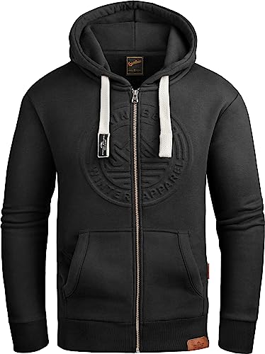 Preisvergleich Produktbild Grin&Bear Hoodie Herren Sweatshirt GEC601 Schwarz XL