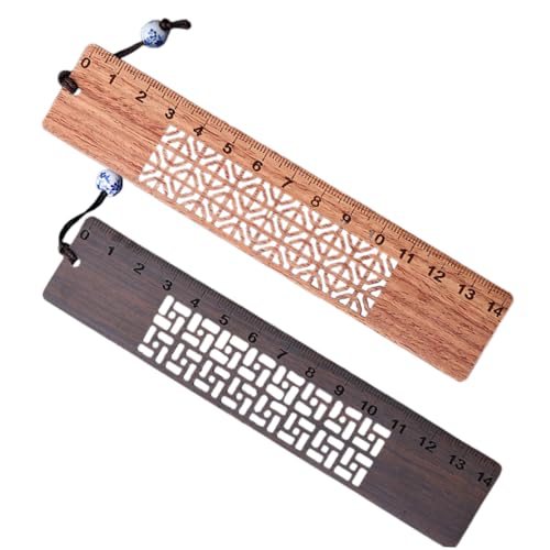 Marque-page NUOBESTY avec échelle pour lecteurs lot de 8