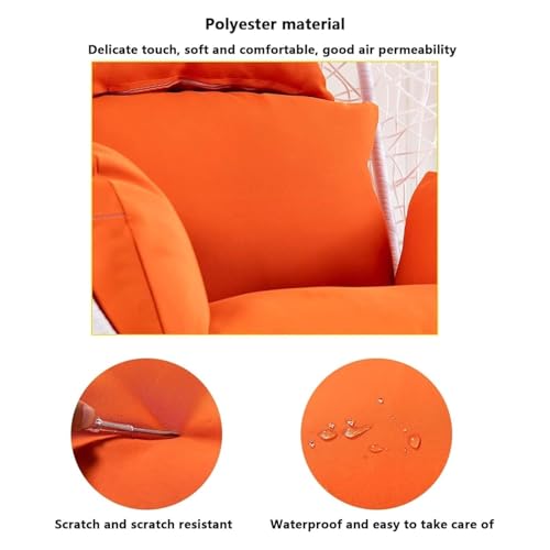 Housse de coussin pour balancelle suspendue extérieure imperméable avec zip - 6