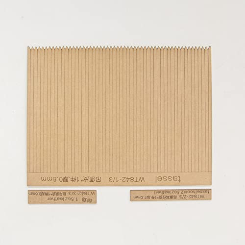 WellieSTR 1Set Kraft Paper Template Leather Template Set Craft Pattern Model for DIY Tassel Pendant Handmade Bags Decorative Accessories