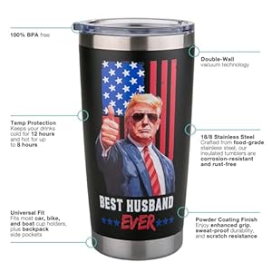 Gifts for husbands wedding anniversary best husband gifts ever cool birthday ideas for husbands gift for him valentines day top christmas gifts for husband from wife 20oz trump husband tumbler  urban country home decor