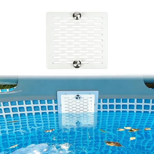 REALDOOGYMX Pool Skimmer Leaf Guard Compatible with Hayward SP1091LX Dyna-Skim Above-Ground Pool Skimmer Skimmer Net Cover Direct Fit Basket Protector Prevents Leaves & Debris Clogs (1 Pack)