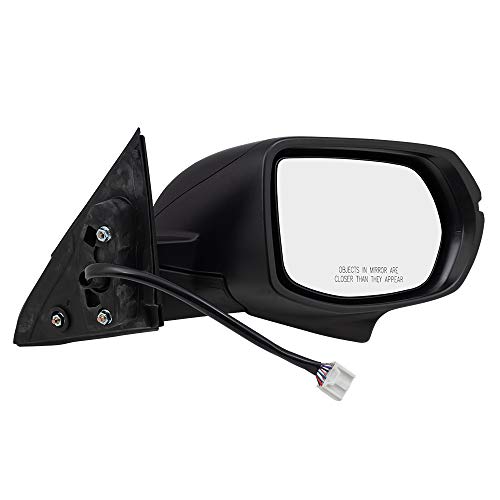 Brock Replacement Passengers Power Side View Mirror Heated W/Signal Camera Compatible With 16-18 Hr-V 76208T7W309 #TOP1