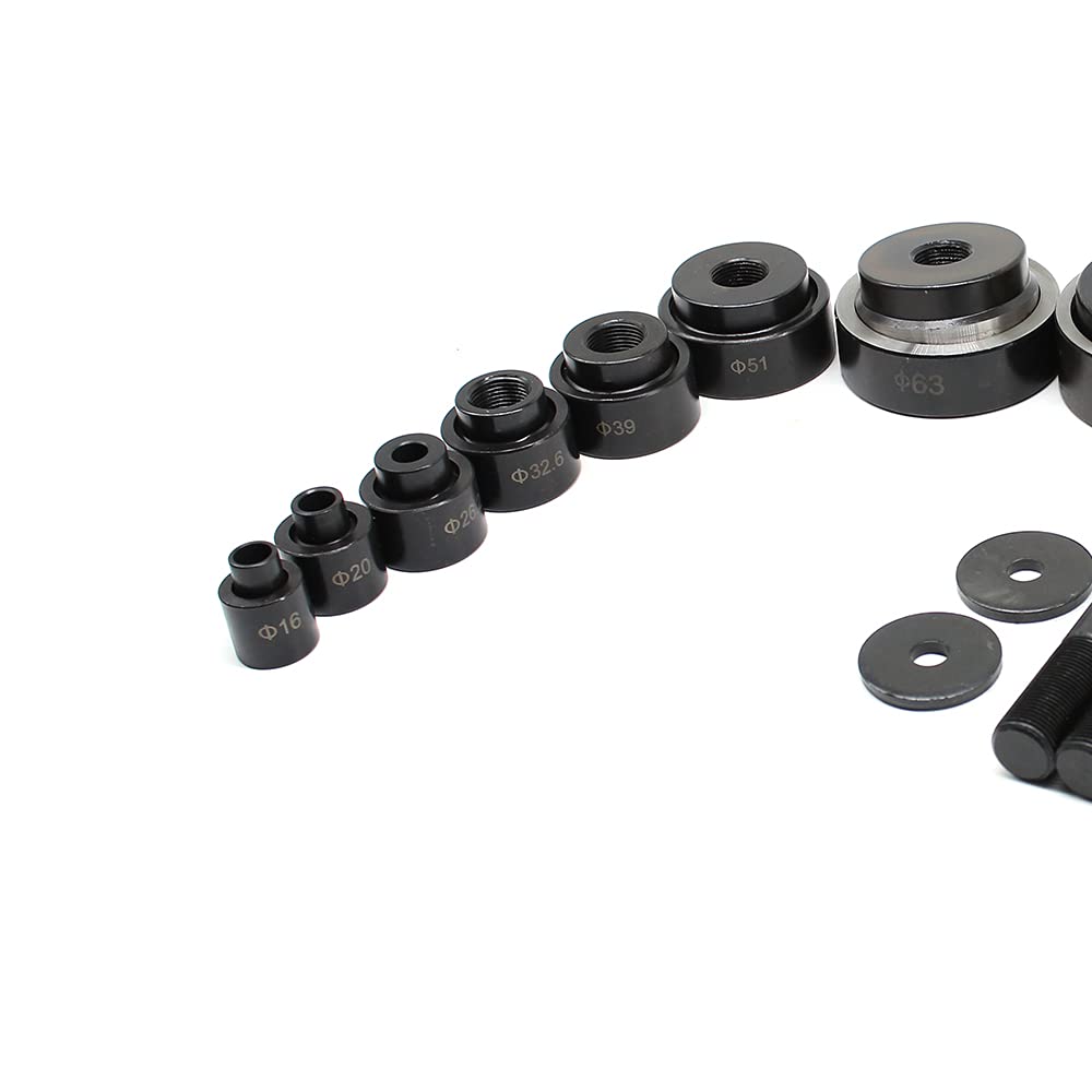 16-101 mm, 15T, perforatrice idraulica, con 10 utensili, strumenti idraulici per molti materiali come alluminio, acciaio, plastica