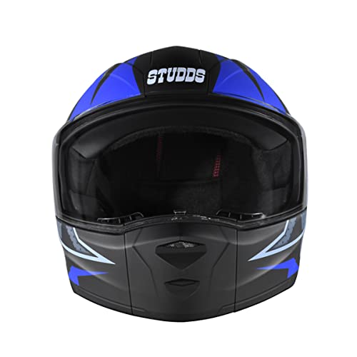 Image of STUDDS Ninja Elite Super D6 FLIP-UP Full FACE Helmet N1 MATT Black-M