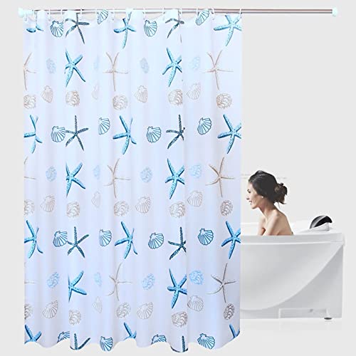 Rideau de douche pour séparation de baignoire design post-moderne