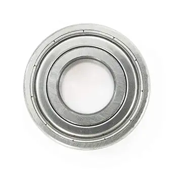 SKF 6203-2Z Light Series Deep Groove Ball Bearing, ABEC 1 Precision, Double Shielded, Non-Contact, Steel Cage, C0 Clearance, 17mm