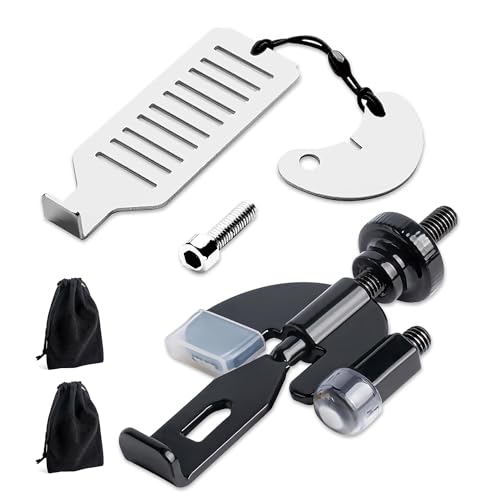 Zssxysm 2 Pezzi Serratura Portatile, Serratura Porta di Sicurezza da Viaggio, Blocca Porta Antintrusione di Protezione Personale Privacy con Borsa di Stoccaggio per Viaggi Hotel Home Appartamento