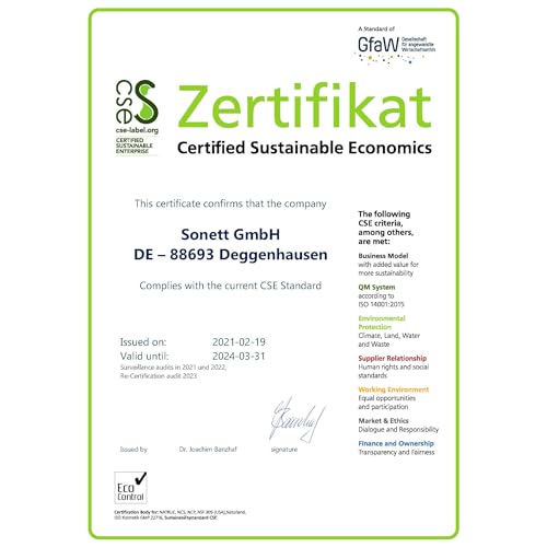 Sonett Schmierseife, 500 ml – Ansicht 3