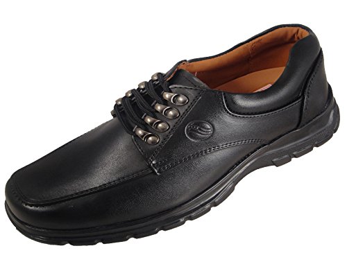ZES101 Star Rider Black Casual Shoes 