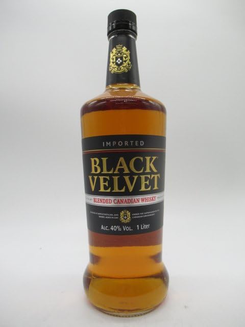 Amazon.co.jp: ブラックベルベット カナディアンウイスキー 40度