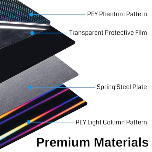 Plateformes pour Imprimante 3D pour éviter le warping avec plaque PEY - 2