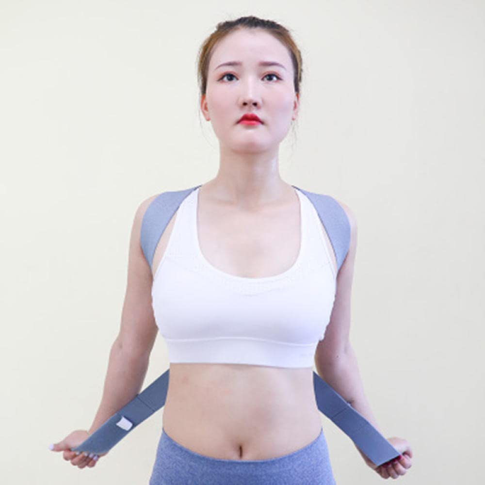Supporto per la Colonna vertebrale Correzione della Postura della Schiena Gilet Correttore della Postura Reggiseno Supporto Regolabile per la Spalla -1_Bust 106??-120cm Supporto per la Schiena