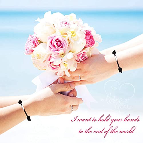 Pulseras y Anillos de Pareja Ajustables 41AbSylHf6L. SL1000