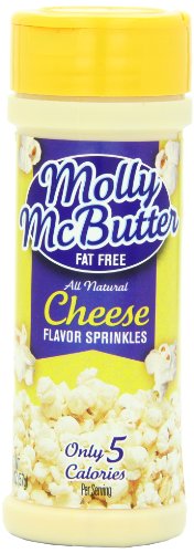 Molly McButter Fat Free Sprinkles, Cheese Flavor, 2 Ounce (Pack of 12)