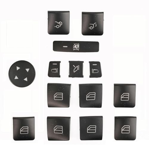 Autocollants de réparation pour boutons de commande C300 C350 2008-2014 avec accessoires