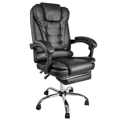 Recopilación de Silla Empresarial de esta semana. 42 SUPER HYO Silla Gerencial de Escritorio Ejecutiva Ergonomica Ajustable Reclinable (Negro)
