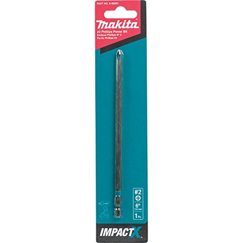 Makita A-96883 Impactx #2 Phillips 6″ Power Bit