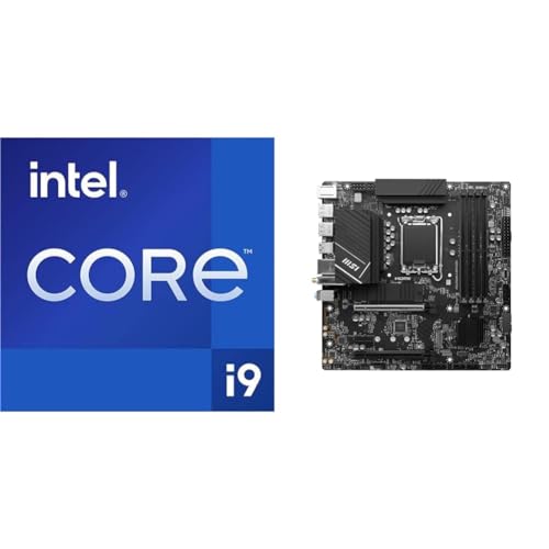 Image of Intel Core i9-12900K Gaming Desktop Processor + MSI PRO B760M-A WiFi DDR4 ProSeries Motherboard