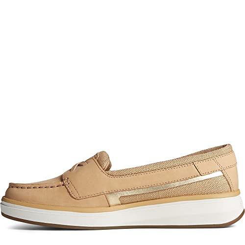 Sperry Women's Freshfish Boat Shoe, Light Tan, 8.5 #TOP9