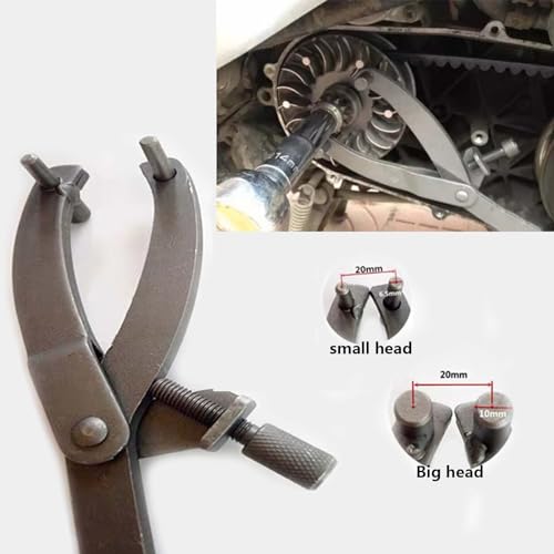 ANBOO Universal-Schwungrad-Kupplungsschlüssel, Y-Typ-Schwungradschlüssel-Werkzeug, Kupplungshaltewerkzeug, Motorrad-Riemenscheibenschlüssel für Pocket-Bike-Motorrad-Moped